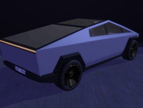 Tesla Cybertruck at LorySims