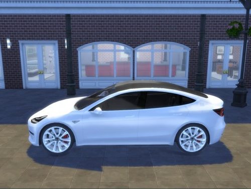 Tesla Model 3 at LorySims
