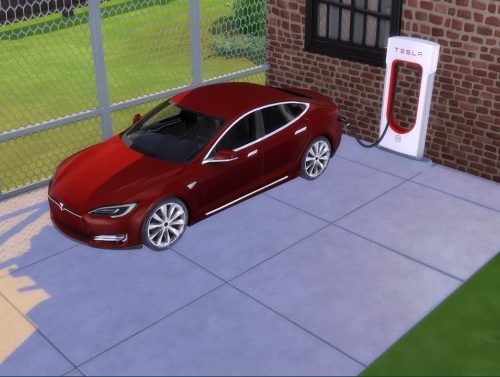 Tesla Model S 2017 at LorySims