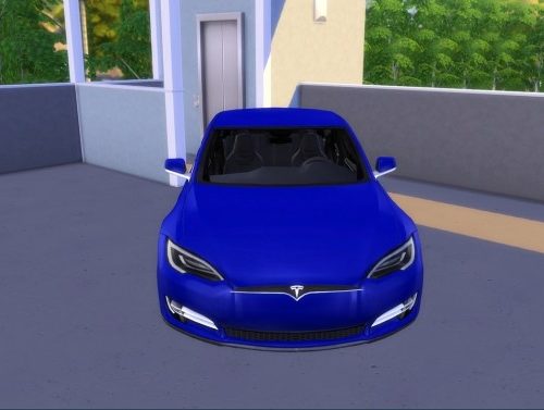 Tesla Model S 2017 at LorySims