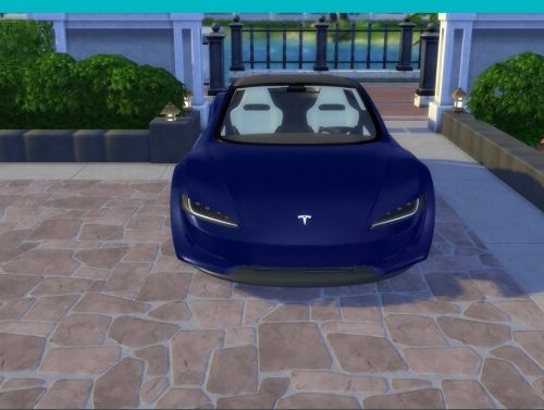 Tesla Roadster 2.0 at LorySims