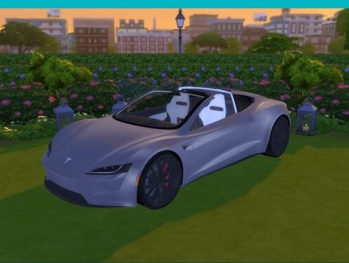 Tesla Roadster 2.0 at LorySims