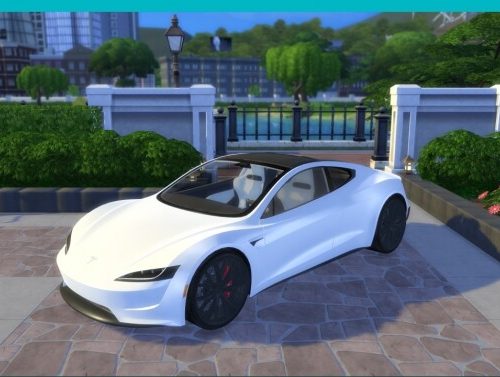 Tesla Roadster 2.0 at LorySims