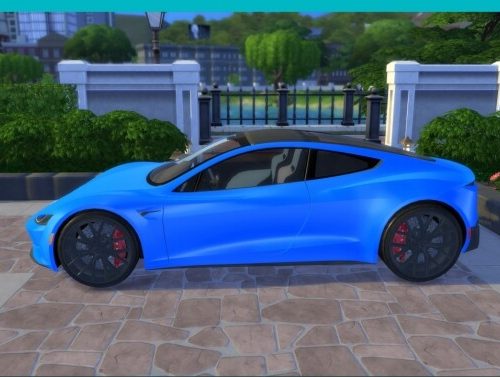Tesla Roadster 2.0 at LorySims