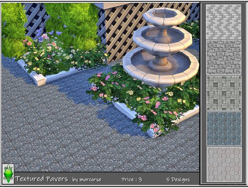 Textured Pavers by marcorse
