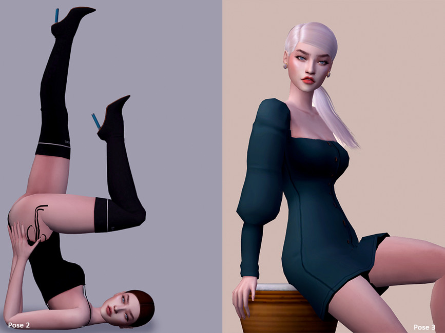Default Replacement Poses for Bodyshop 2.0 | Txprincessshan's Sims 2 Blog