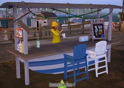The Boat Bar by Sandy at Around the Sims 4