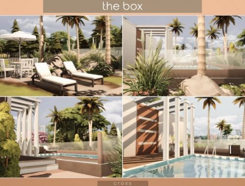 The Box house by Praline at Cross Design