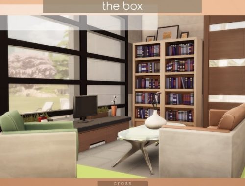 The Box house by Praline at Cross Design