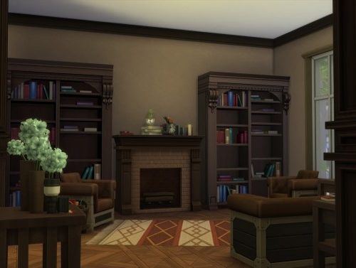 The Brownstone – Elementary house by Emyclarinet at Mod The Sims