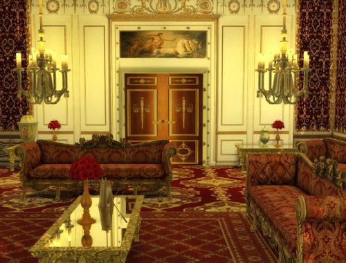 The Castle Walls & Door Set at Anna Quinn Stories