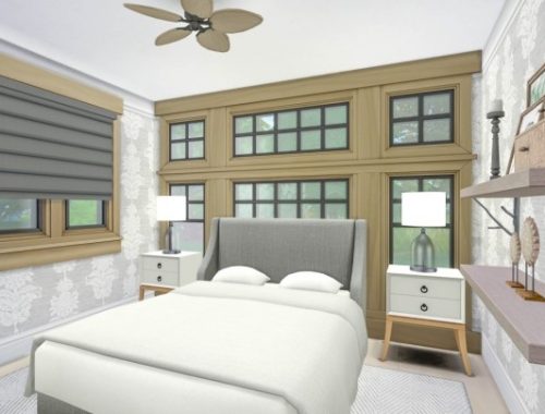 The Compact Craftsman house at SimPlistic