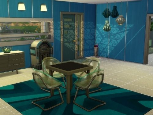 The Continental Mid-Century Modern Home by DominoPunkyHeart