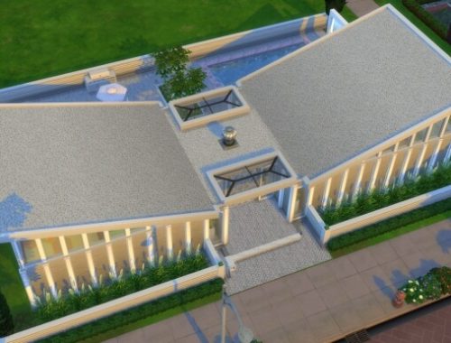 The DeVille Mid-Century Modern Home by DominoPunkyHeart