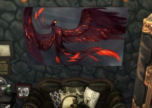 THE FAMILIARS II paintings at Paradoxx Sims