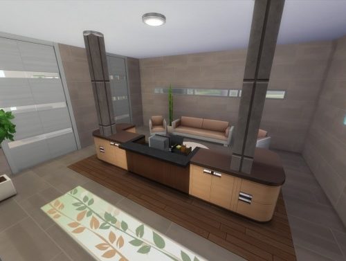 The futuristic spa by iSandor at Mod The Sims