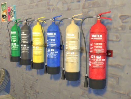The Garage - Set 3: Gas Tanks, Bottles and Cylinders