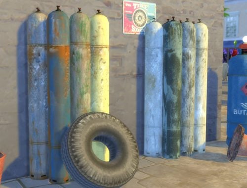The Garage - Set 3: Gas Tanks, Bottles and Cylinders