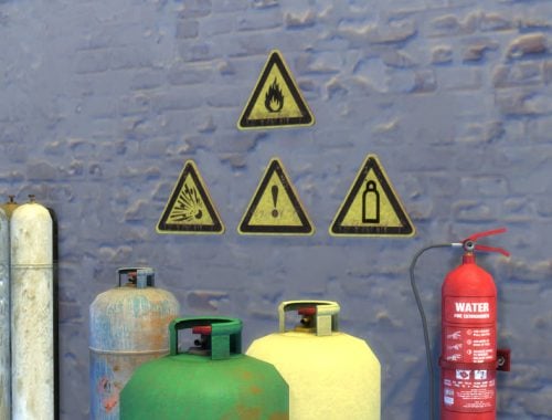 The Garage - Set 3: Gas Tanks, Bottles and Cylinders