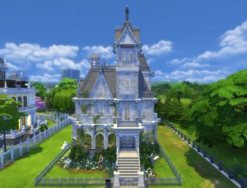 The Gothic Manor by alexiasi