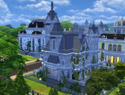 The Gothic Manor by alexiasi