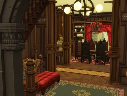 The Gothic Manor by alexiasi