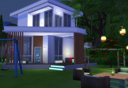 The house on plan by Reverlautre at L’UniverSims