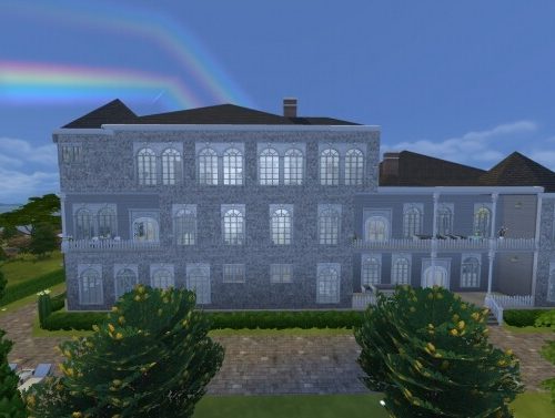 The Huge Lakeside Mansion
