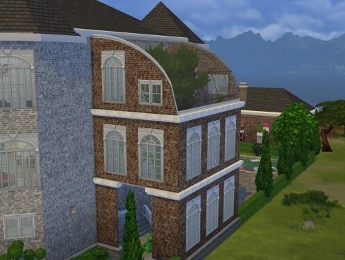 The Huge Lakeside Mansion