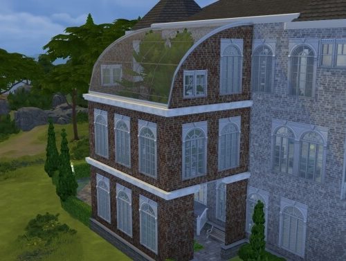 The Huge Lakeside Mansion