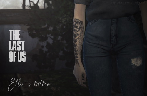 Ellie's tattoo  The Last Of Us Amino