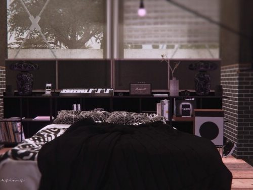 The Loft – A Man´s Cave at SoulSisterSims