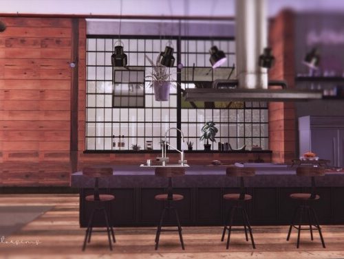 The Loft – A Man´s Cave at SoulSisterSims
