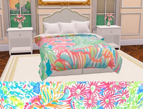 The Maddy Marie's Lilly Pulitzer blanket recolors
