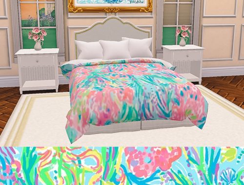 The Maddy Marie's Lilly Pulitzer blanket recolors