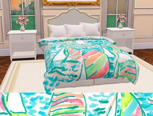 The Maddy Marie's Lilly Pulitzer blanket recolors