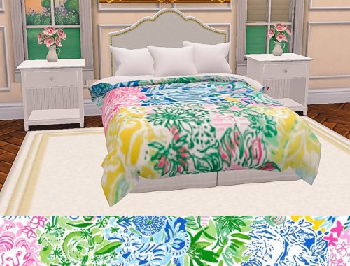 The Maddy Marie's Lilly Pulitzer blanket recolors