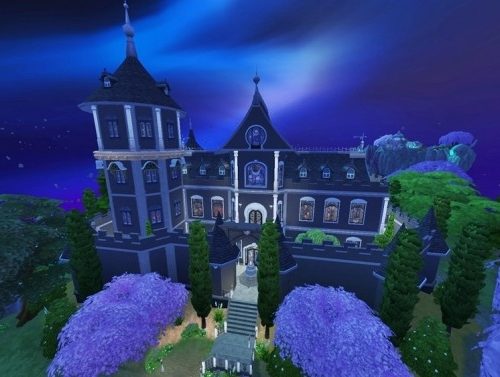 The Magic Realm School no CC by huso1995 at Mod The Sims