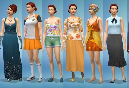 The Melchett family at KyriaT’s Sims 4 World