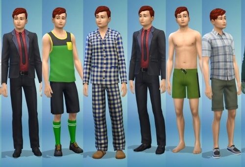 The Melchett family at KyriaT’s Sims 4 World