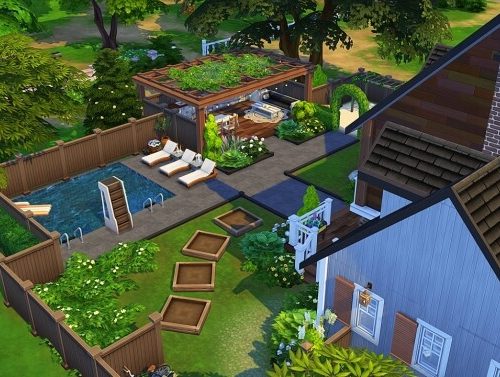 THE MOST BASIC SUBURBAN at Aveline Sims