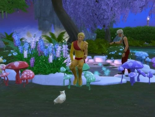 The Mushroom Chair by Serinion at Mod The Sims