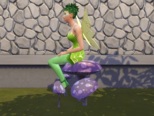 The Mushroom Chair by Serinion at Mod The Sims