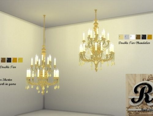 The Neoclassical Living Room at Regal Sims