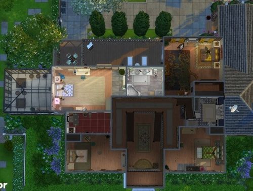 The Oakstand home