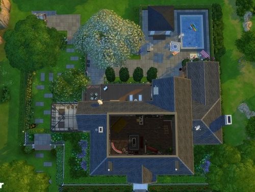 The Oakstand home