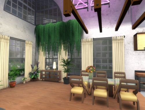 The Old Shrimp Factory to House Conversion by lolakret at Mod The Sims
