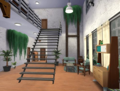 The Old Shrimp Factory to House Conversion by lolakret at Mod The Sims