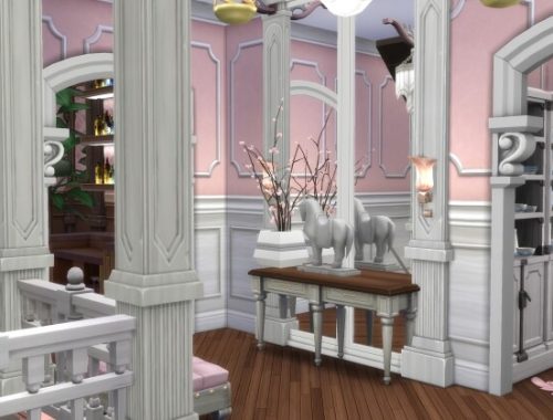 The Pink Victorian mansion by alexiasi