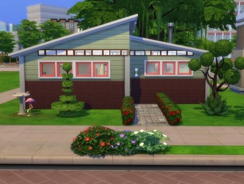The Proxima Mid-Century Modern Home by DominoPunkyHeart